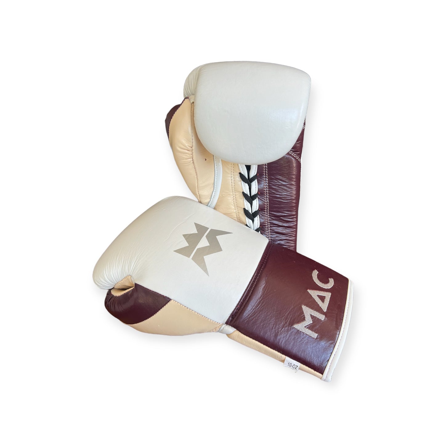 Mac-1 Boxing Glove Lace up Maroon/Beige
