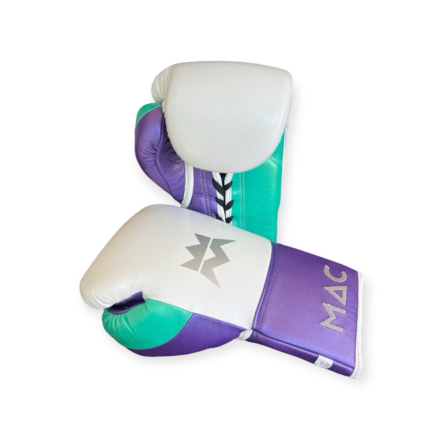 Mac-1 Boxing Glove Lace Up Metallic Purple/Green