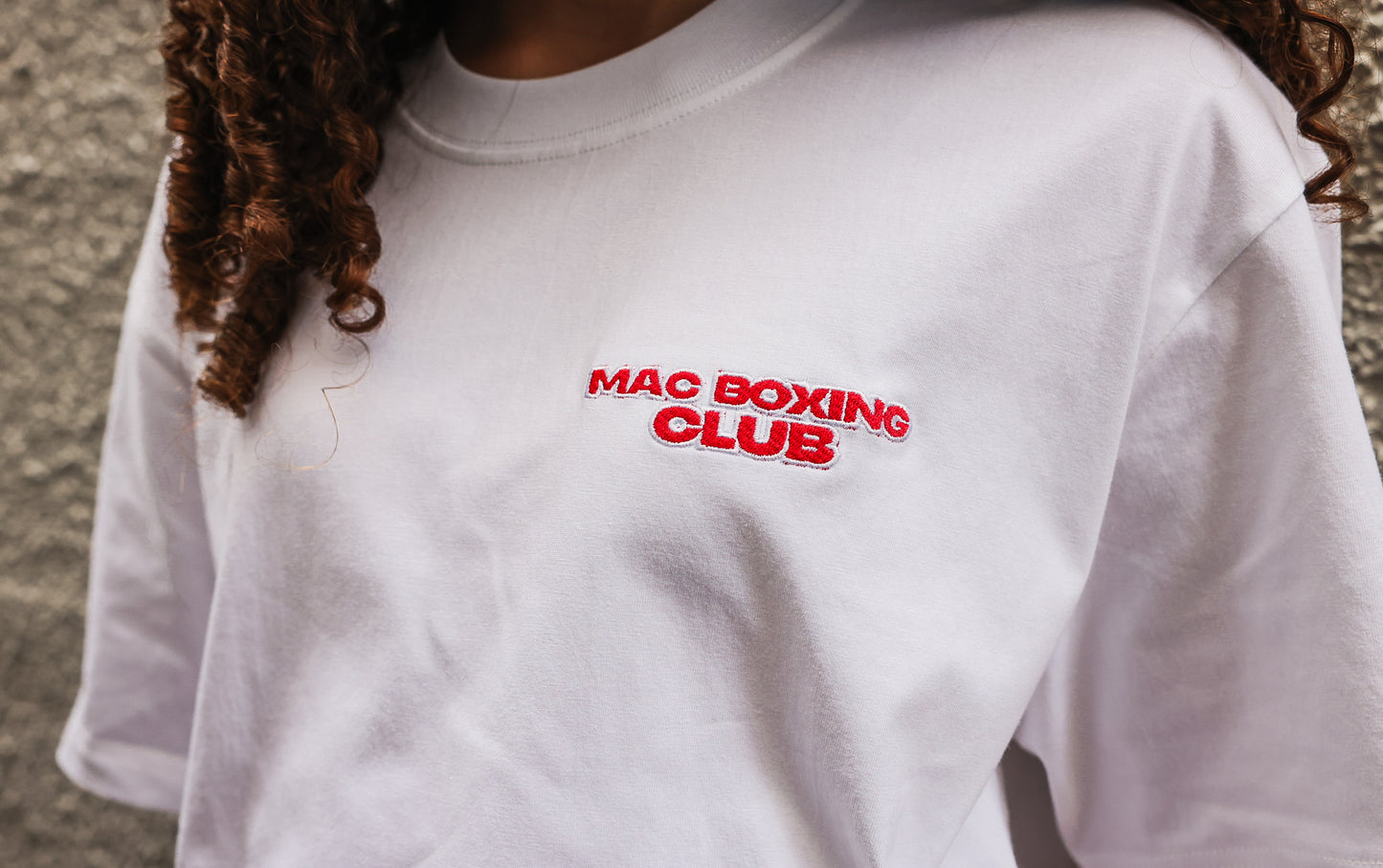 Oversized Mac T-shirt White