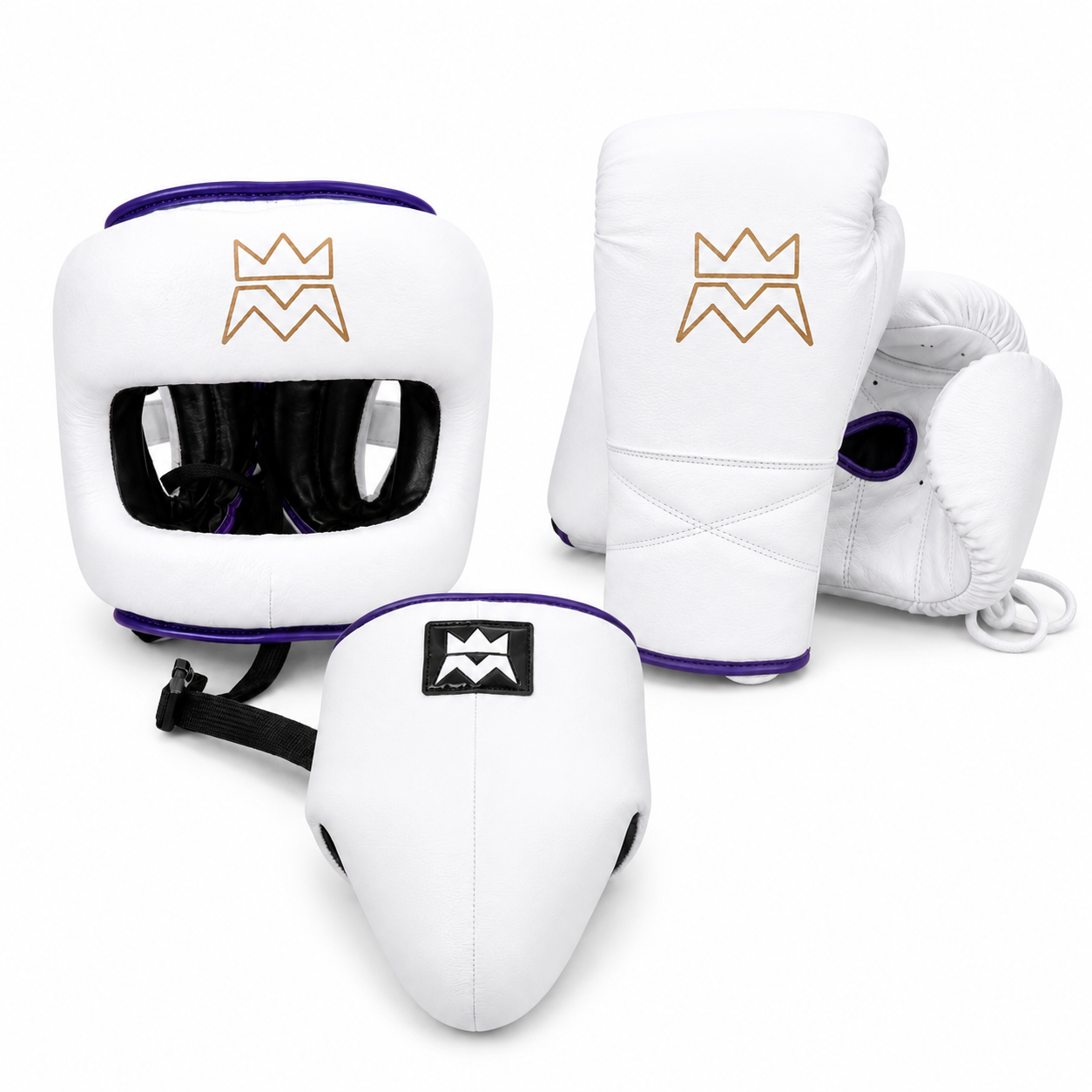 SPARRING KIT — White & Purple
