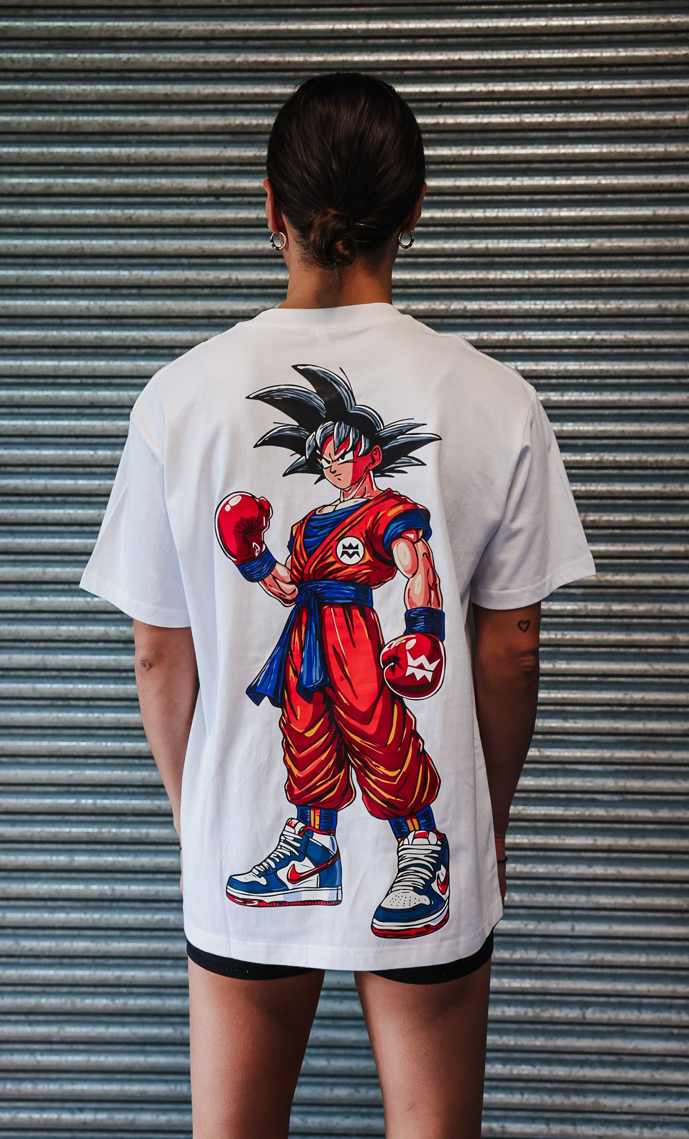 Oversized Mac T - White, DBZ X MAC