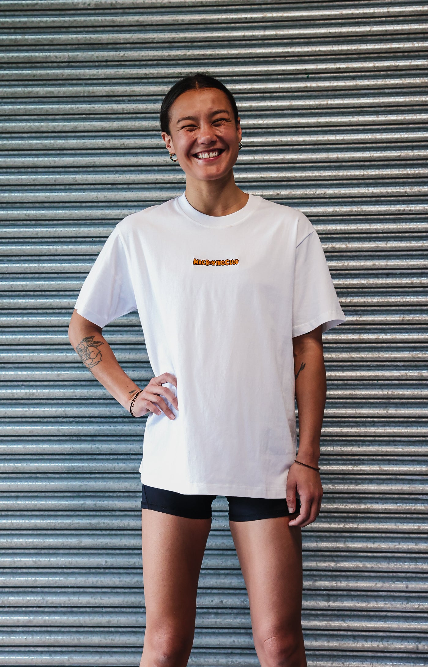 Oversized Mac T - White, DBZ X MAC