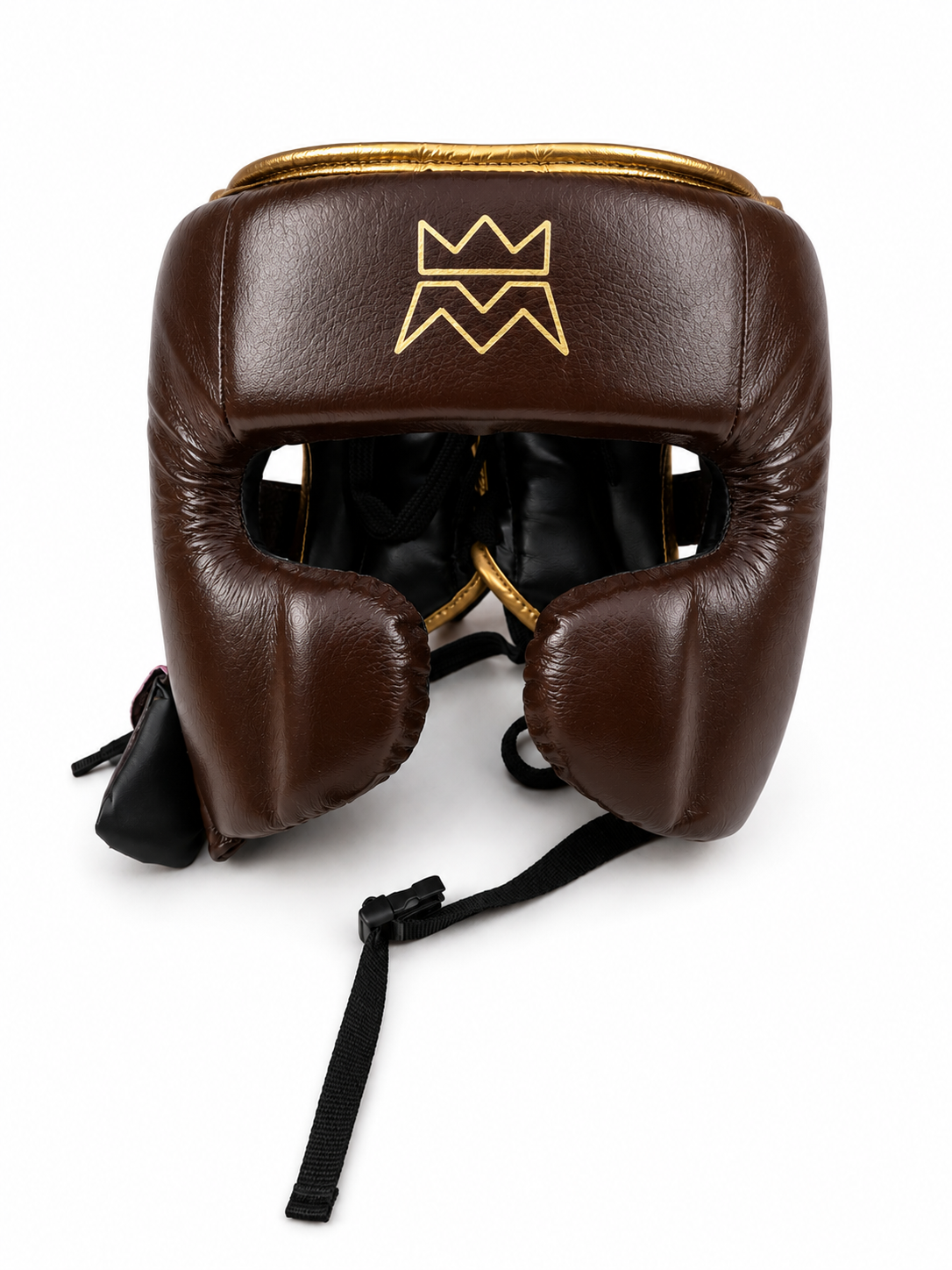 Cheek Protector Headgear Brown and Gold