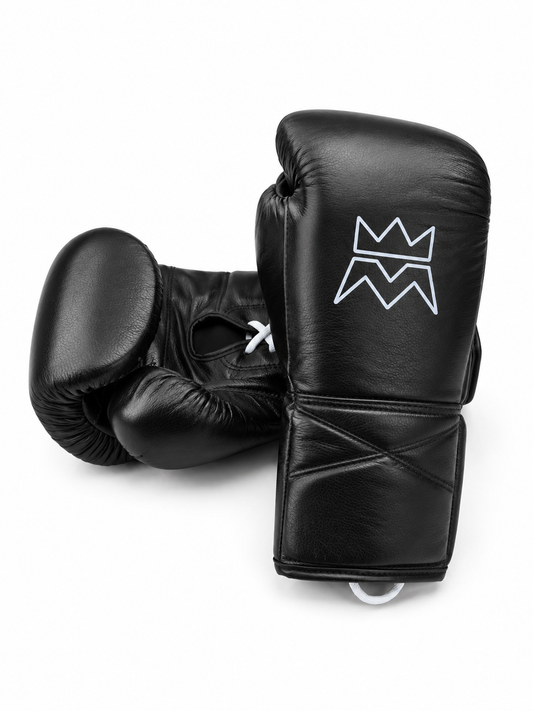 The Trenches Boxing Gloves Black