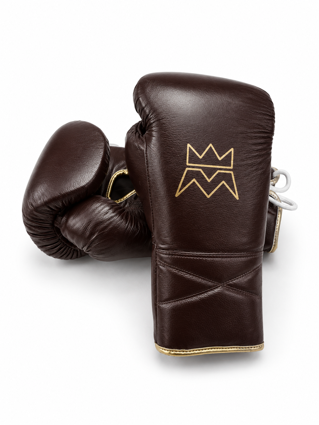 The Trenches Boxing Gloves Brown and Gold