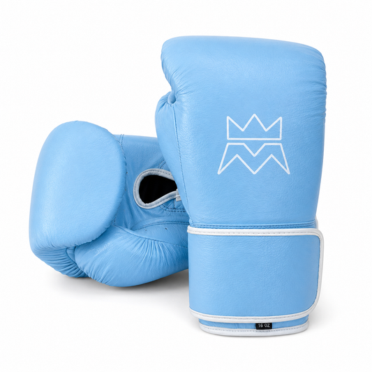 The Trenches Boxing Gloves Light Blue