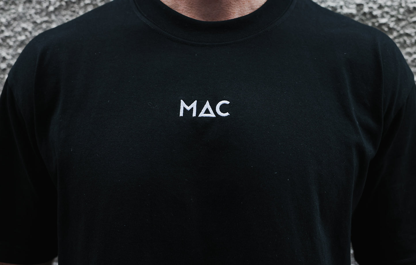 Over sized Mac T-shirt Black