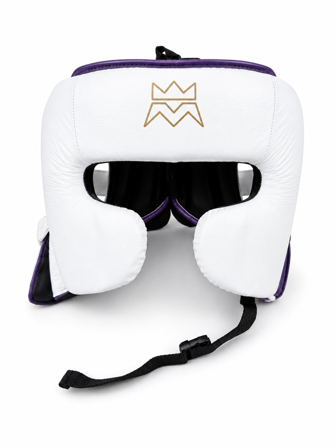 Cheek Protector Headgear White & Purple