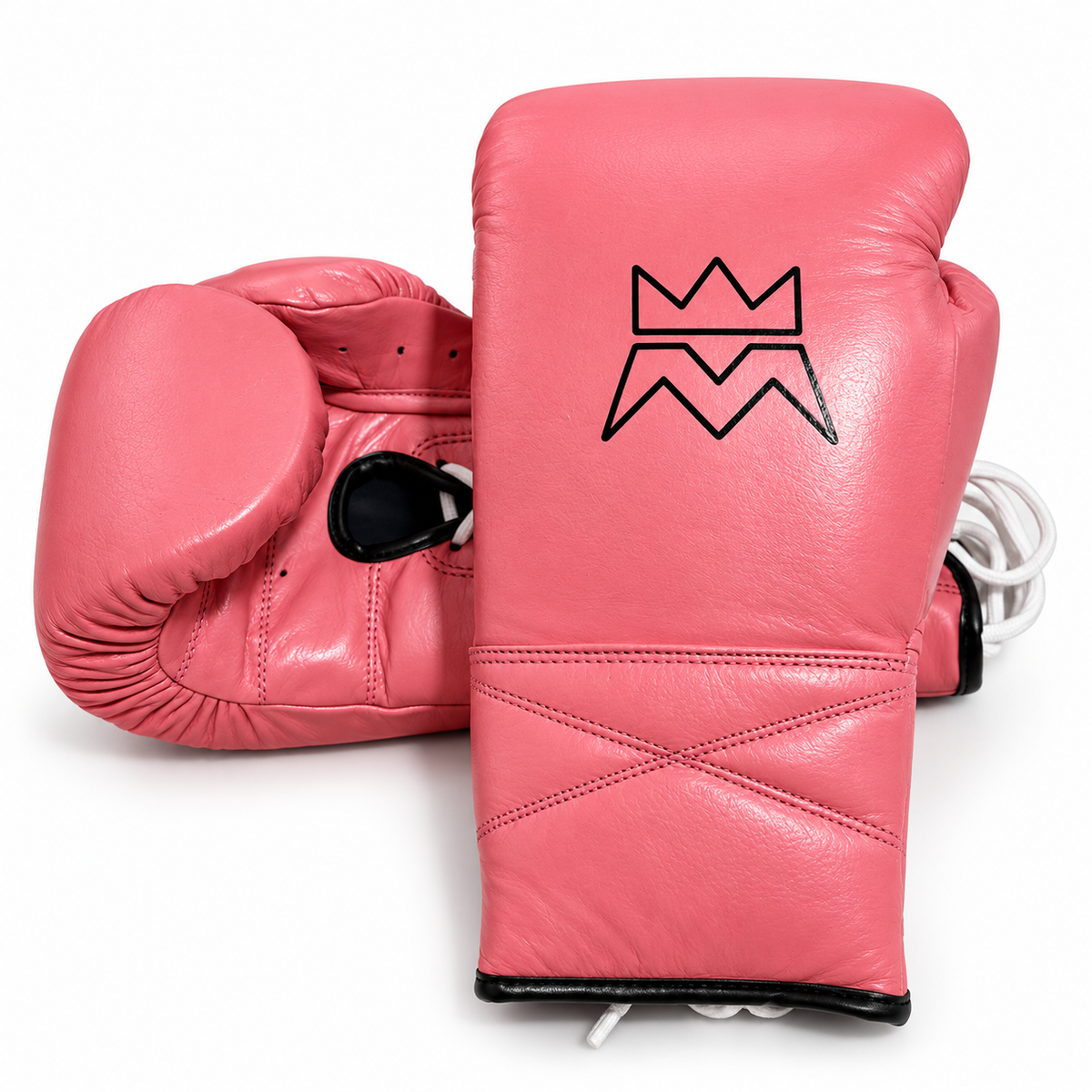 The Trenches Boxing Gloves Pink, Lace