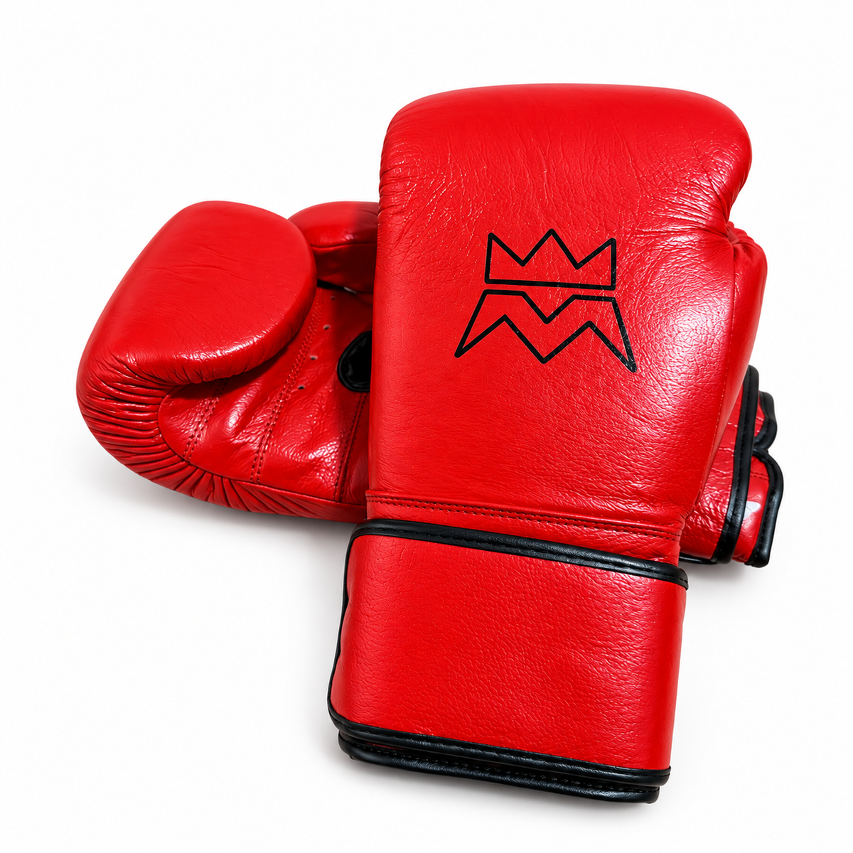 The Trenches Boxing Gloves Red, Velcro