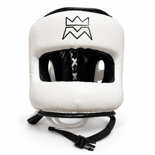 Nose Bar Headgear White & Black